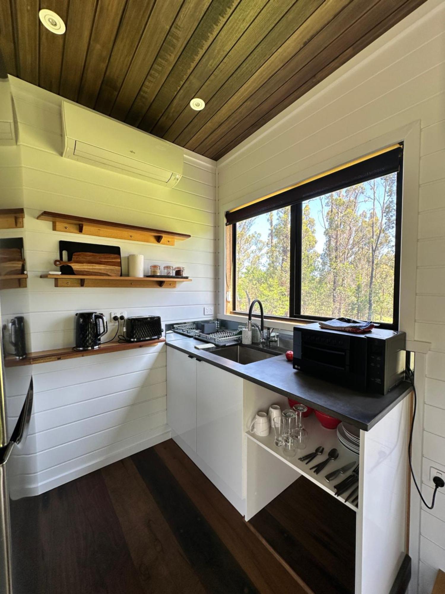 מאלאקוטה Ocean Breeze Tiny House - Ocean And Lake View מראה חיצוני תמונה