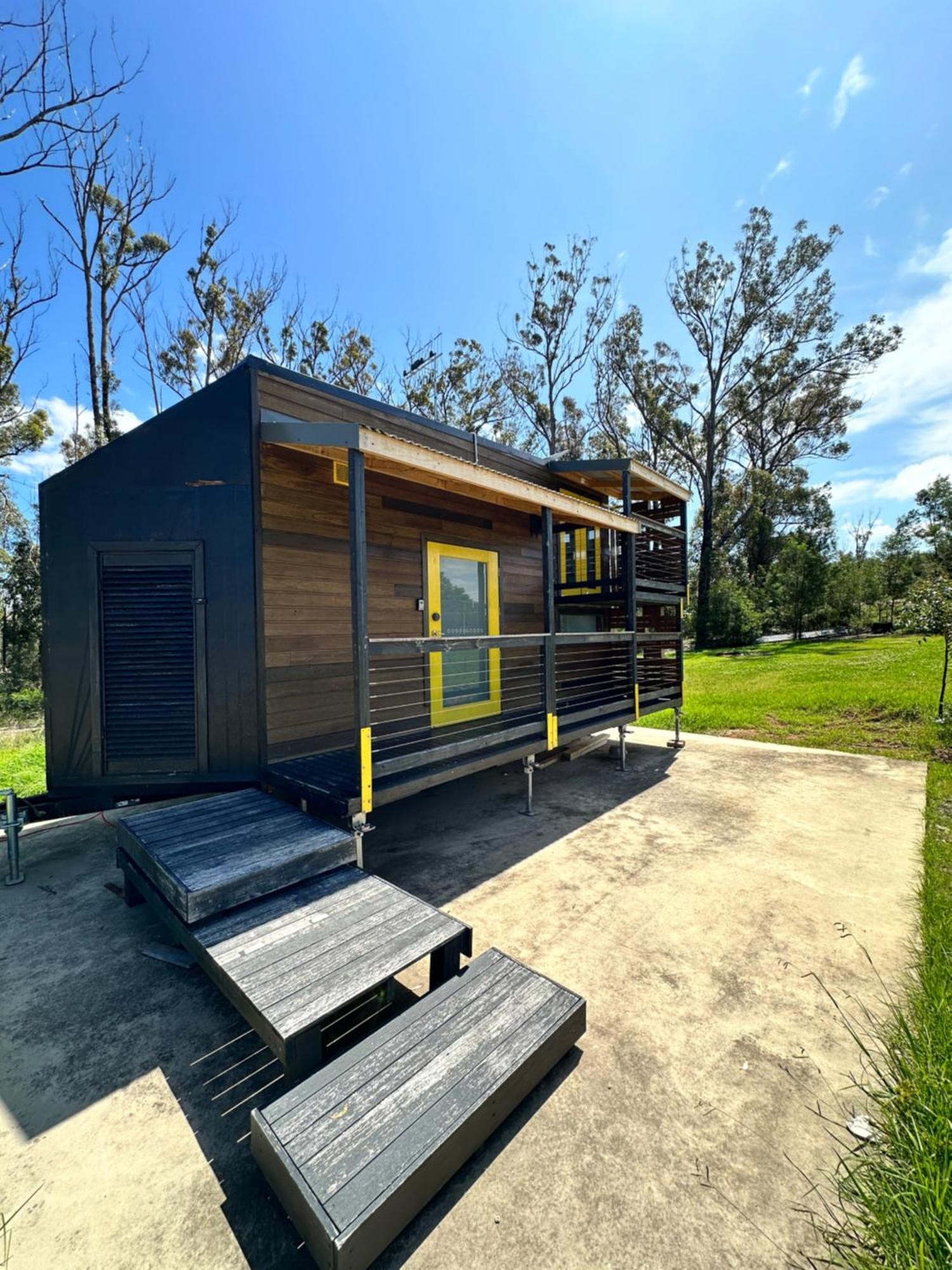 מאלאקוטה Ocean Breeze Tiny House - Ocean And Lake View מראה חיצוני תמונה