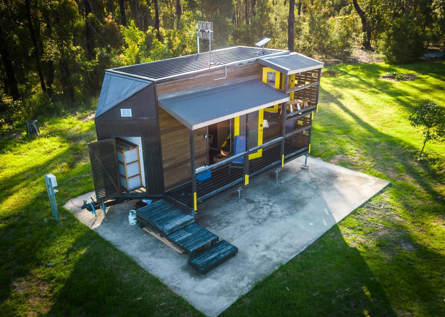 מאלאקוטה Ocean Breeze Tiny House - Ocean And Lake View מראה חיצוני תמונה